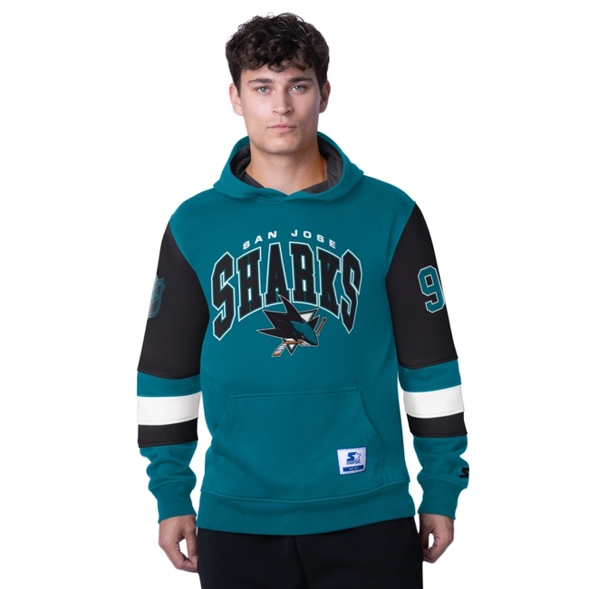 Men's hoodie SJS End Zone fleece hoodie San Jose Sharks