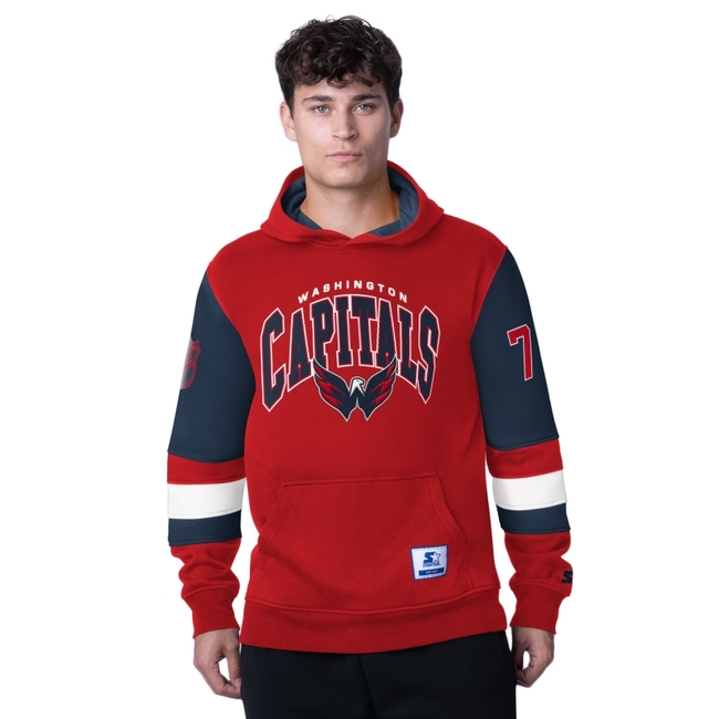 Men's hoodie WAS End Zone fleece hoodie Washington Capitals