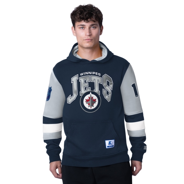 Men's hoodie WIN End Zone fleece hoodie Winnipeg Jets