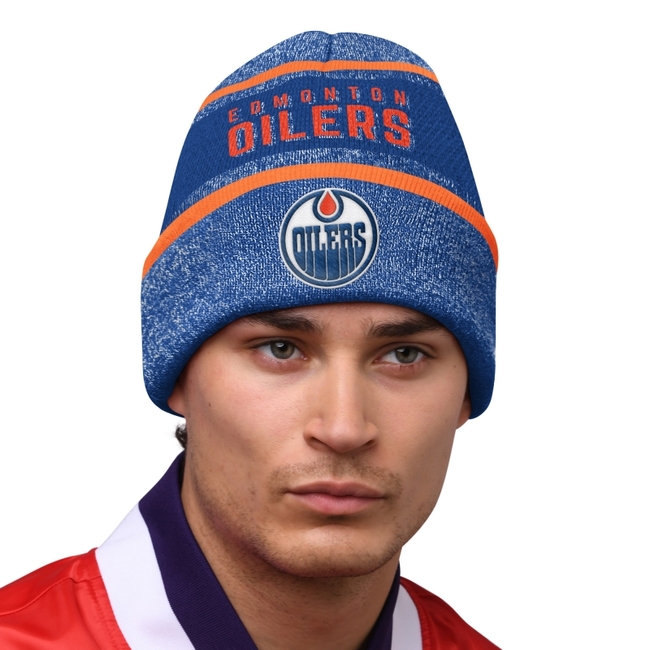 Kulich EDM Sideline beanie 2 Jaquard Edmonton Oilers