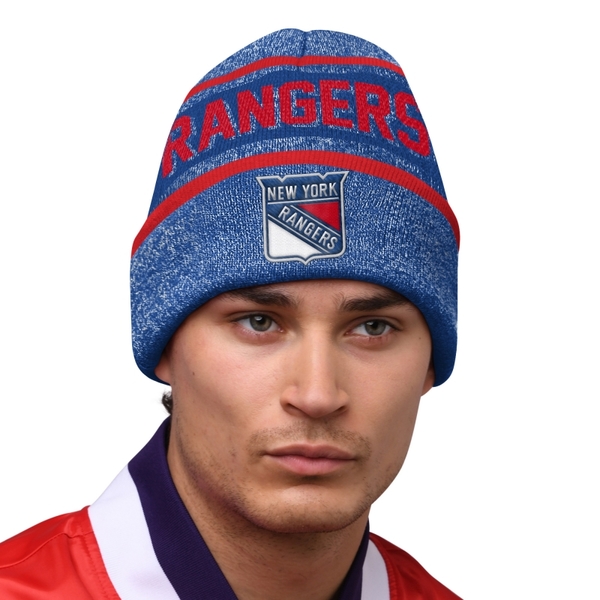 Beanie NYR Sideline beanie 2 Jaquard New York Rangers