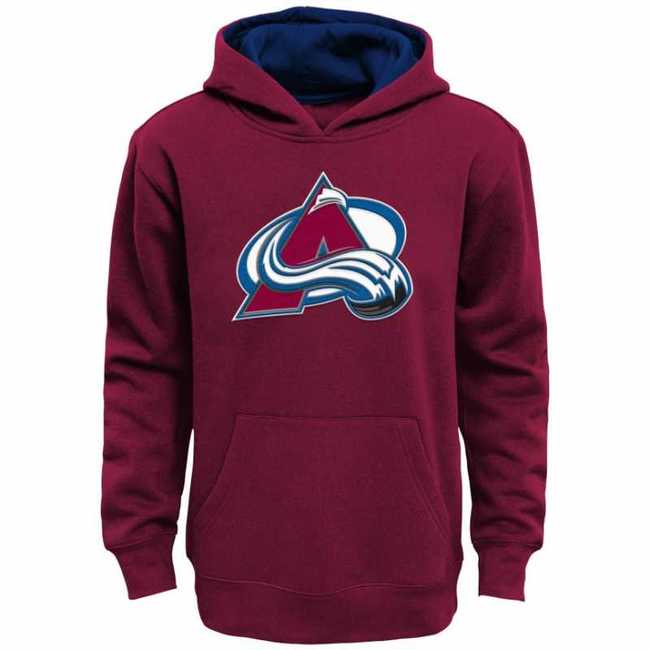 Young adult hoodie COL Prime Pullover Fleece Colorado Avalanche