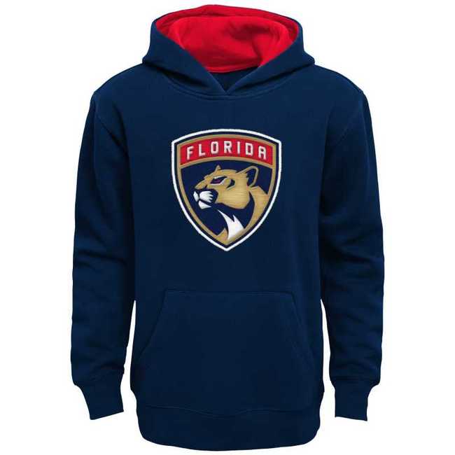 Young adult hoodie FLO Main Prime Pullover Fleece Hood Home Florida Panthers