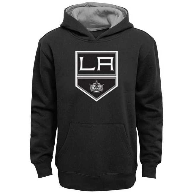 Young adult hoodie LAK Main Prime Pullover Fleece Hood Home Los Angeles Kings