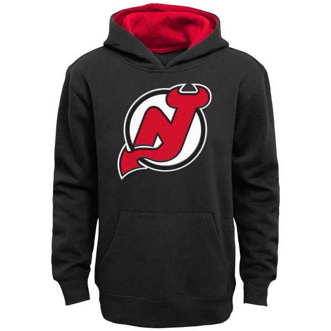 Mikina young adult NJD Main Prime Pullover Fleece Hood Home New Jersey Devils