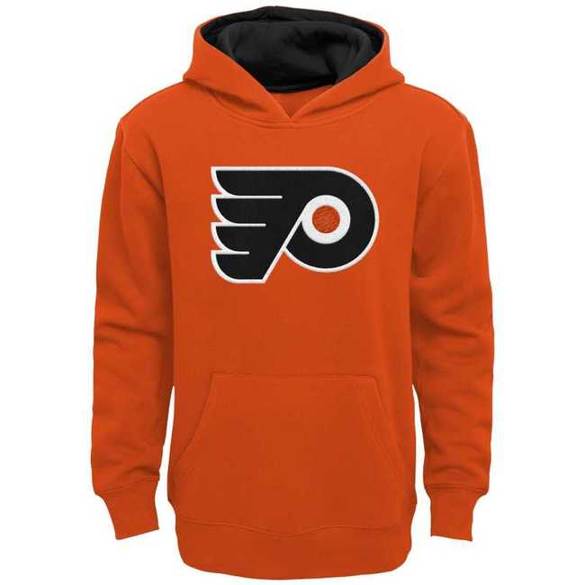 Young adult hoodie PHI Main Prime Pullover Fleece Hood Home Philadelphia Flyers