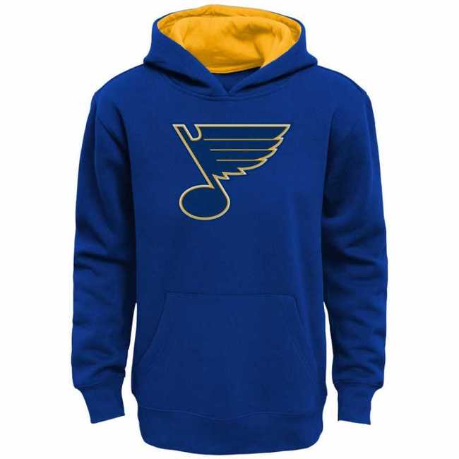 Young adult hoodie STL Prime Pullover Fleece St. Louis Blues