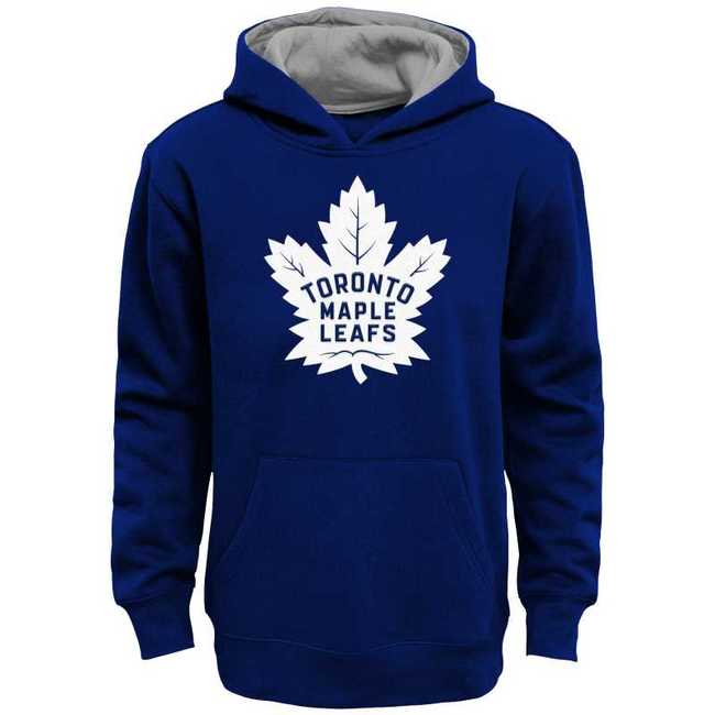 Young adult hoodie TOR Main Prime Pullover Fleece Hood Home Toronto Maple Leafs