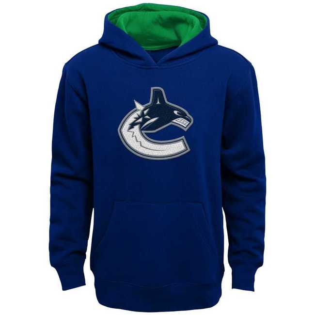 Mikina young adult VAN Main Prime Pullover Fleece Hood Home Vancouver Canucks