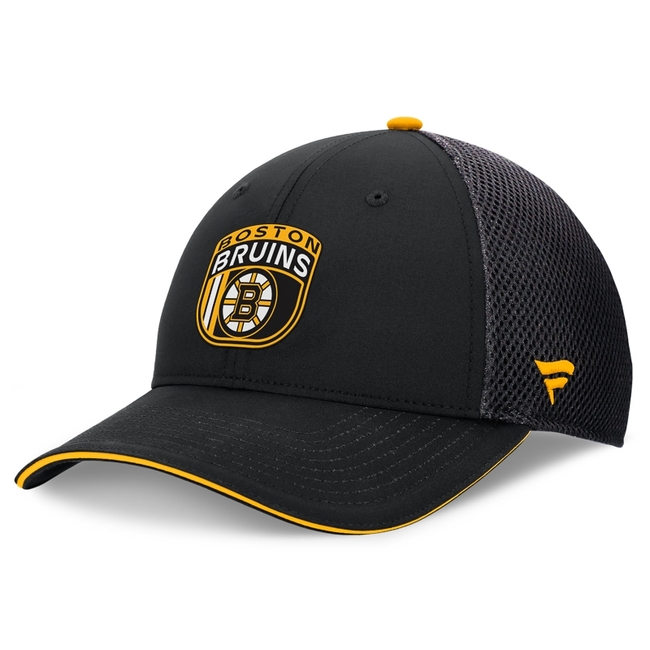 Kšiltovka BOS 24 Authentic Pro Draft Structured Trucker Boston Bruins