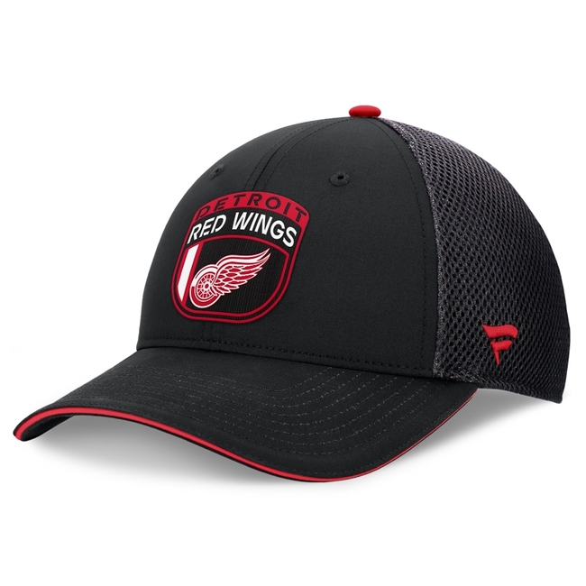 Cap DET 24 Authentic Pro Draft Structured Trucker Detroit Red Wings