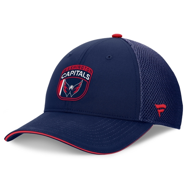 Cap WAS 24 Authentic Pro Draft Structured Trucker Washington Capitals