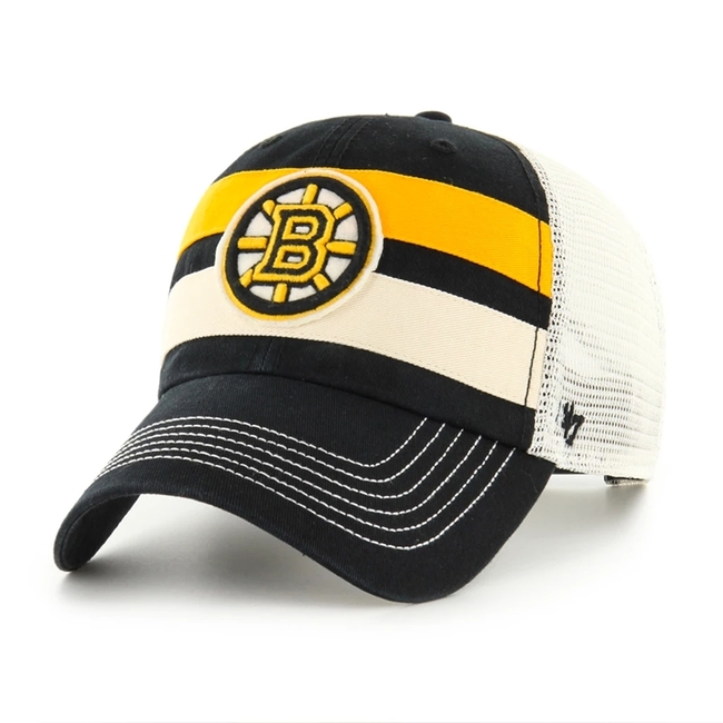 Kšiltovka BOS Clubhouse Boon ’47 CLEAN UP Boston Bruins