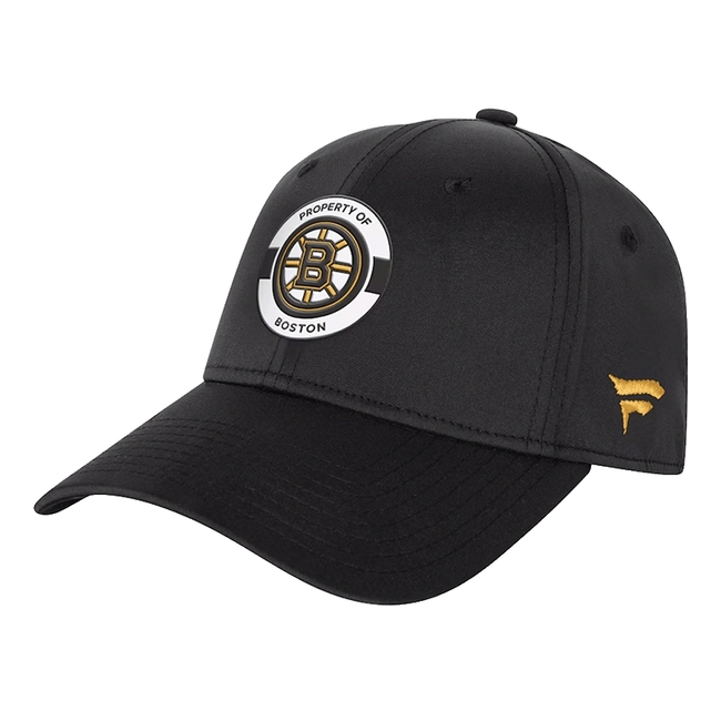 Kid's cap BOS train structured stretch Boston Bruins