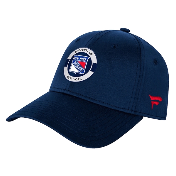 Kid's cap NYR train structured stretch New York Rangers