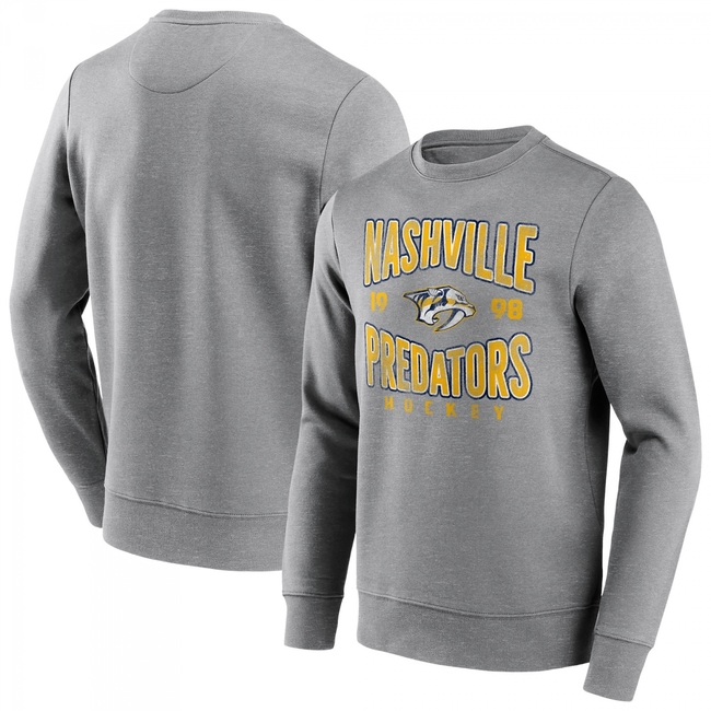Men's hoodie NAS Wave Off Vintage Crew Sweatshirt Nashville Predators