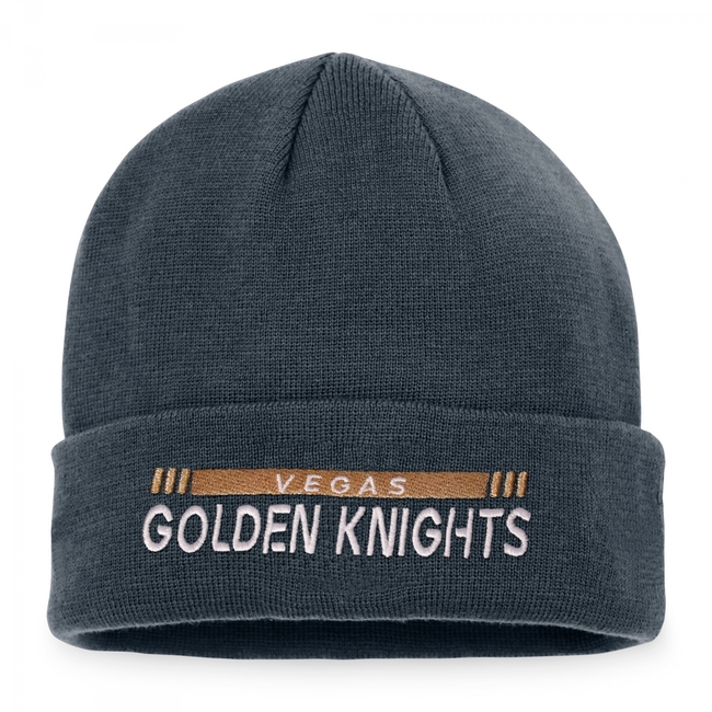 Beanie VEG Authentic Pro Game and Train Cuffed Knit Vegas Golden Knights