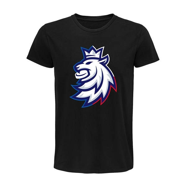 Men's t-shirt tricolour logo CH Czech Hockey