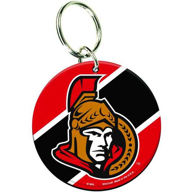 Key Ring OTT Acrylic Logo Ottawa Senators