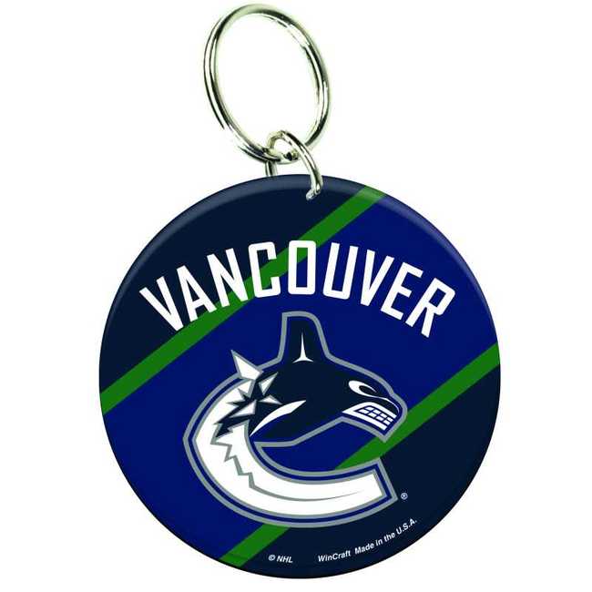 Key Ring VAN Acrylic Logo Vancouver Canucks