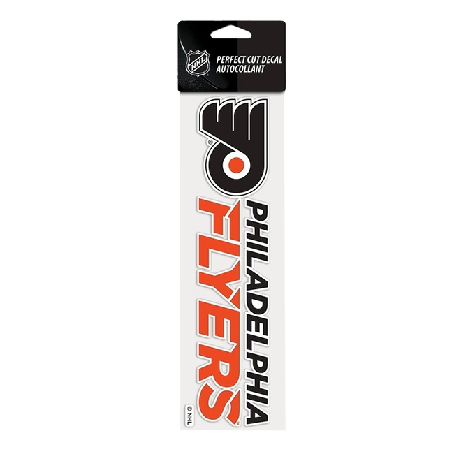 Samolepka 25 x 7,5 PHI Perfect Cut Decal TEAM Philadelphia Flyers