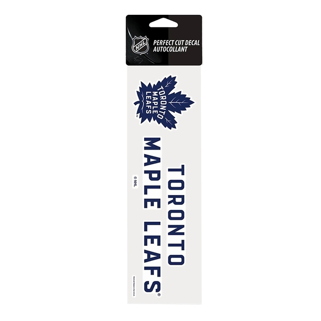 Sticker 25 x 7,5 TOR Perfect Cut Decal TEAM Toronto Maple Leafs