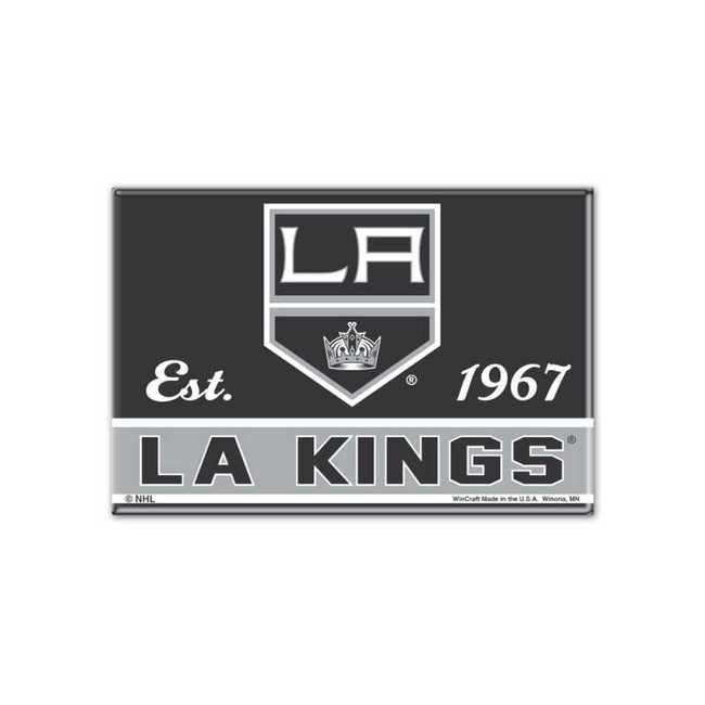 Kovový magnet LAK TEAM Los Angeles Kings
