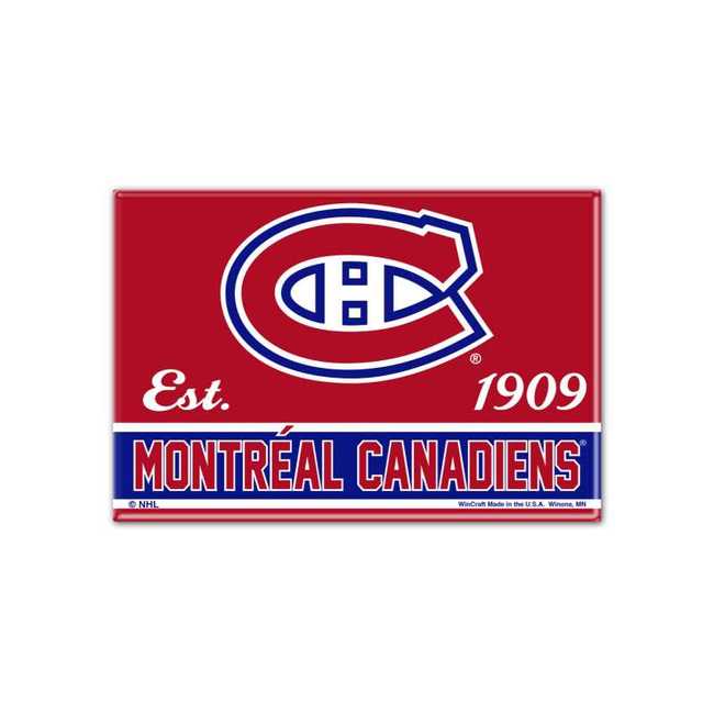 Metal Magnet MON TEAM Montreal Canadiens