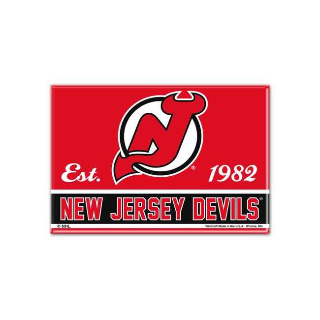 Metal Magnet NJD TEAM New Jersey Devils