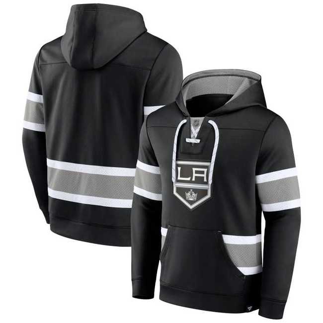 Men's hoodie LAK Mens Iconic NHL Exclusive Pullover Hoodie Los Angeles Kings