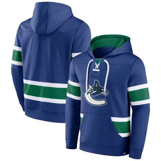 Men's hoodie VAN Mens Iconic NHL Exclusive Pullover Hoodie Vancouver Canucks