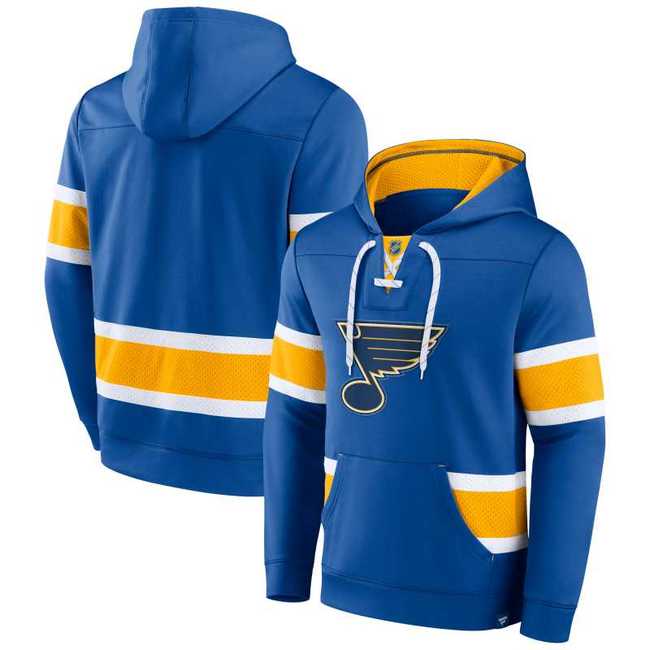Men's hoodie STL Mens Iconic NHL Exclusive Pullover Hoodie St. Louis Blues