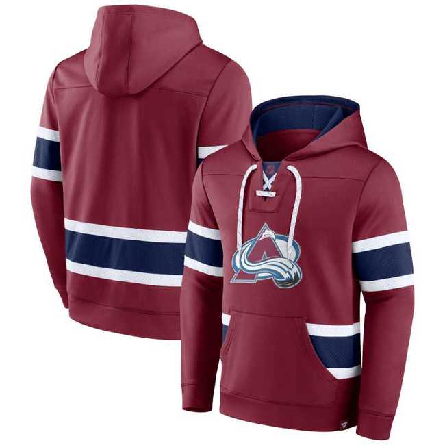 Men's hoodie COL Mens Iconic NHL Exclusive Pullover Hoodie Colorado Avalanche