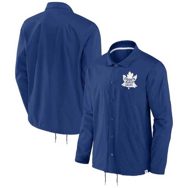 Men's jacket TOR True Classics Varsity Coach'S Toronto Maple Leafs