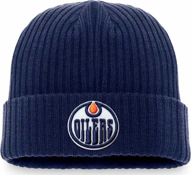 Beanie EDM Core Cuffed Knit Edmonton Oilers