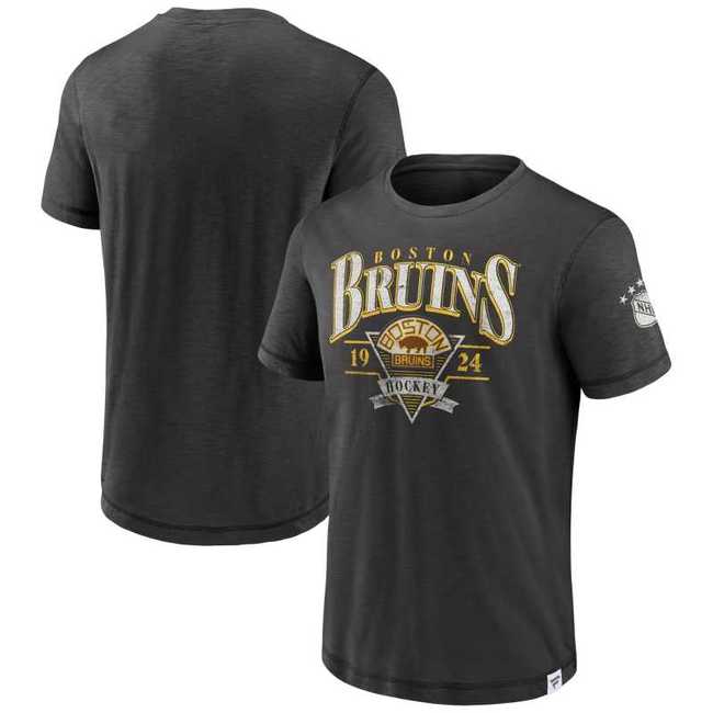 Men's t-shirt BOS  True Classics Cotton Slub Elevated Boston Bruins