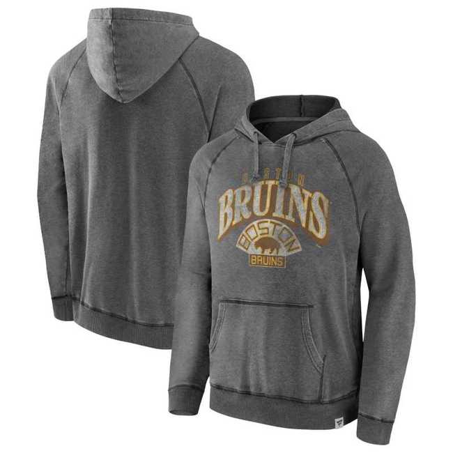 Men's hoodie BOS True Classics Washed Pullover Boston Bruins