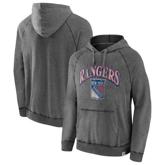 Men's hoodie NYR True Classics Washed Pullover New York Rangers