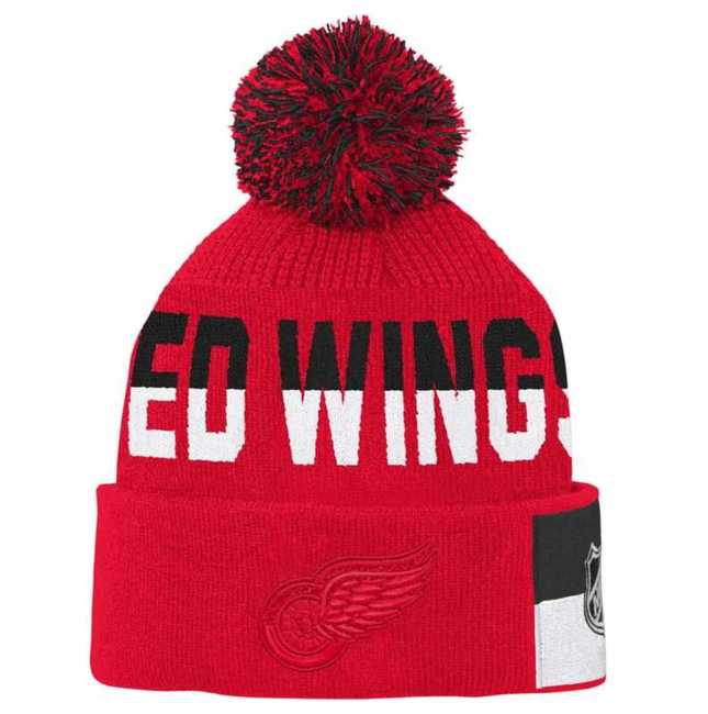 Kid's beanie DET Face-Off Jacquard Knit Detroit Red Wings