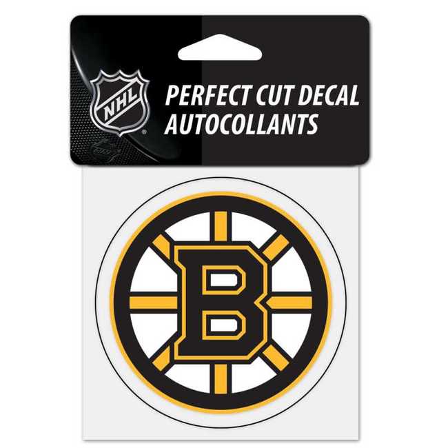 Sticker BOS Perfect Cut Decal logo Boston Bruins