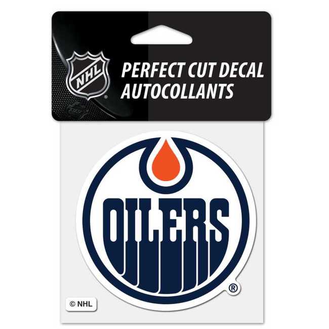 Samolepka EDM Perfect Cut Decal logo Edmonton Oilers