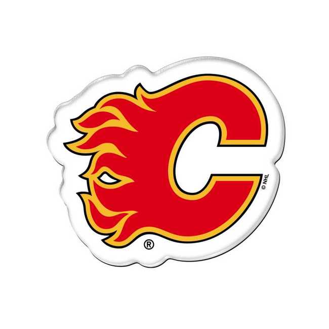 Magnet acrylic CAL logo Calgary Flames Calgary Flames