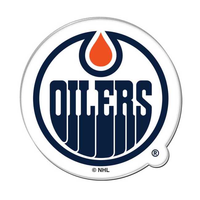 Magnet acrylic EDM logo Edmonton Oilers