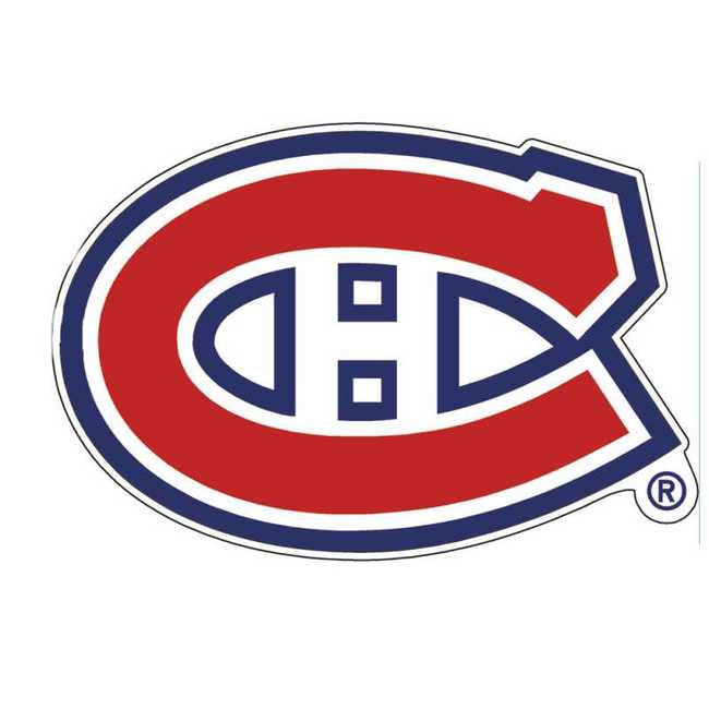 Magnet acrylic MON logo Montreal Canadiens