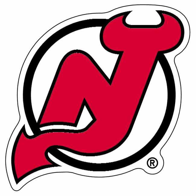 Magnet acrylic NJD logo New Jersey Devils