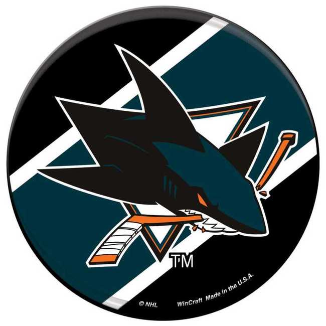 Magnet acrylic SJS logo San Jose Sharks