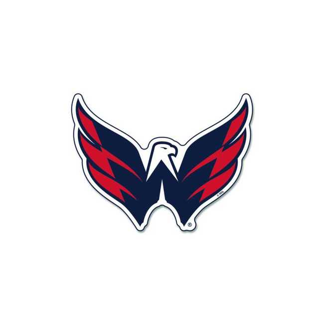 Magnet acrylic WAS logo Washington Capitals
