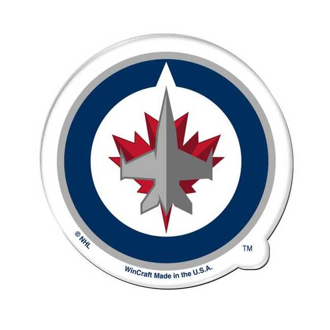 Magnet acrylic WIN logo Winnipeg Jets