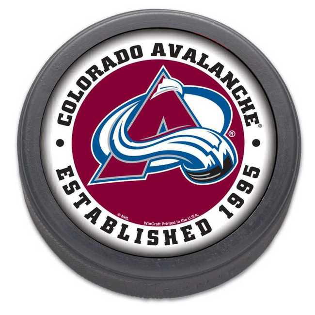 Hockey puck COL Colorado Avalanche