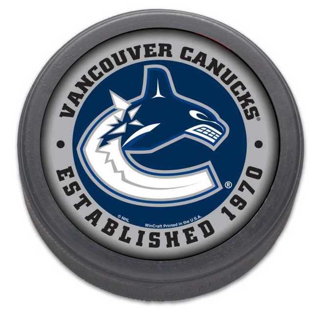 Hockey puck VAN Vancouver Canucks Vancouver Canucks